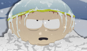 CARTMAN: I can't take it anymore, you guys. The wait for Nintendo Wii is literally killing me.